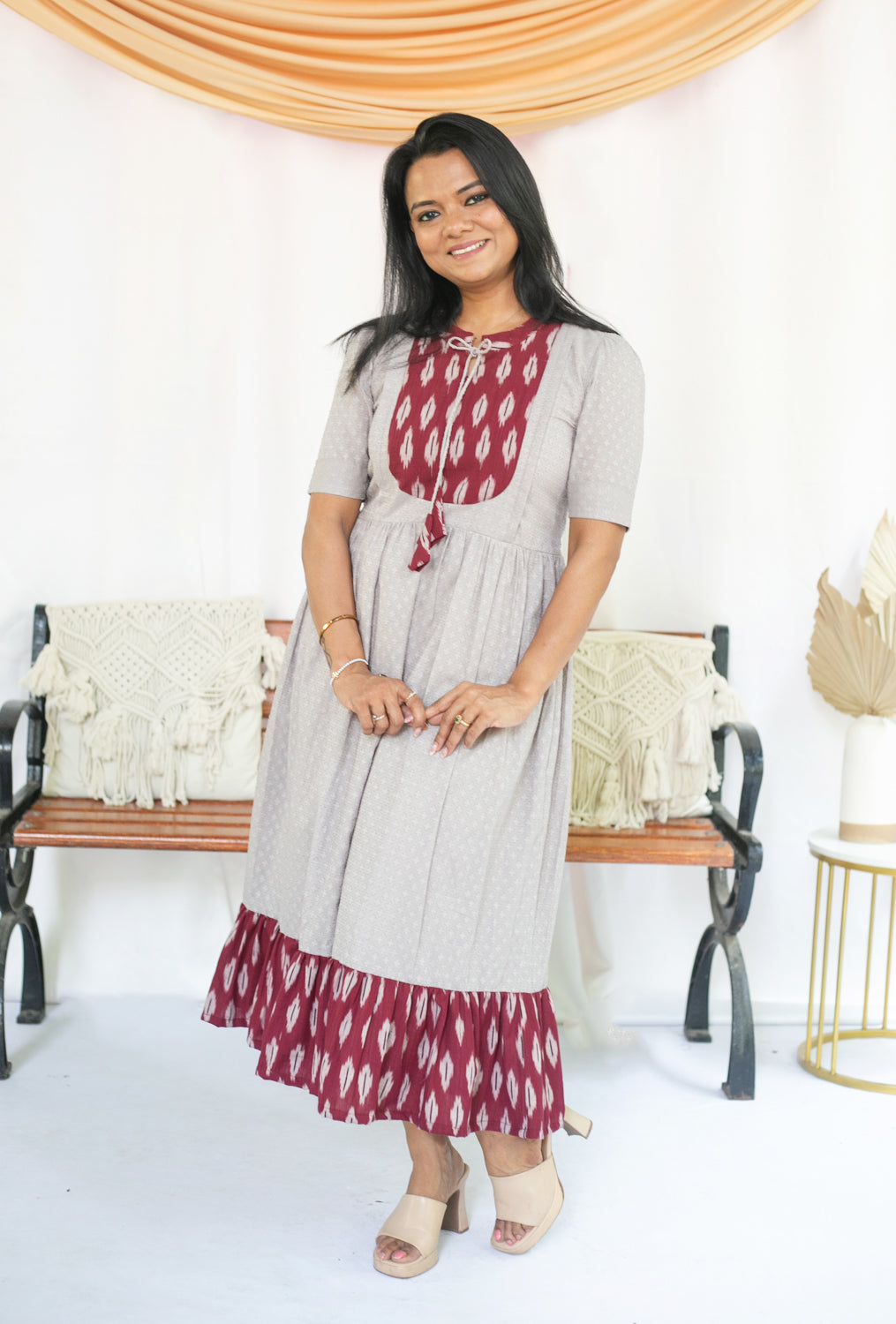 Grey Matter Maternity Feeding Dress