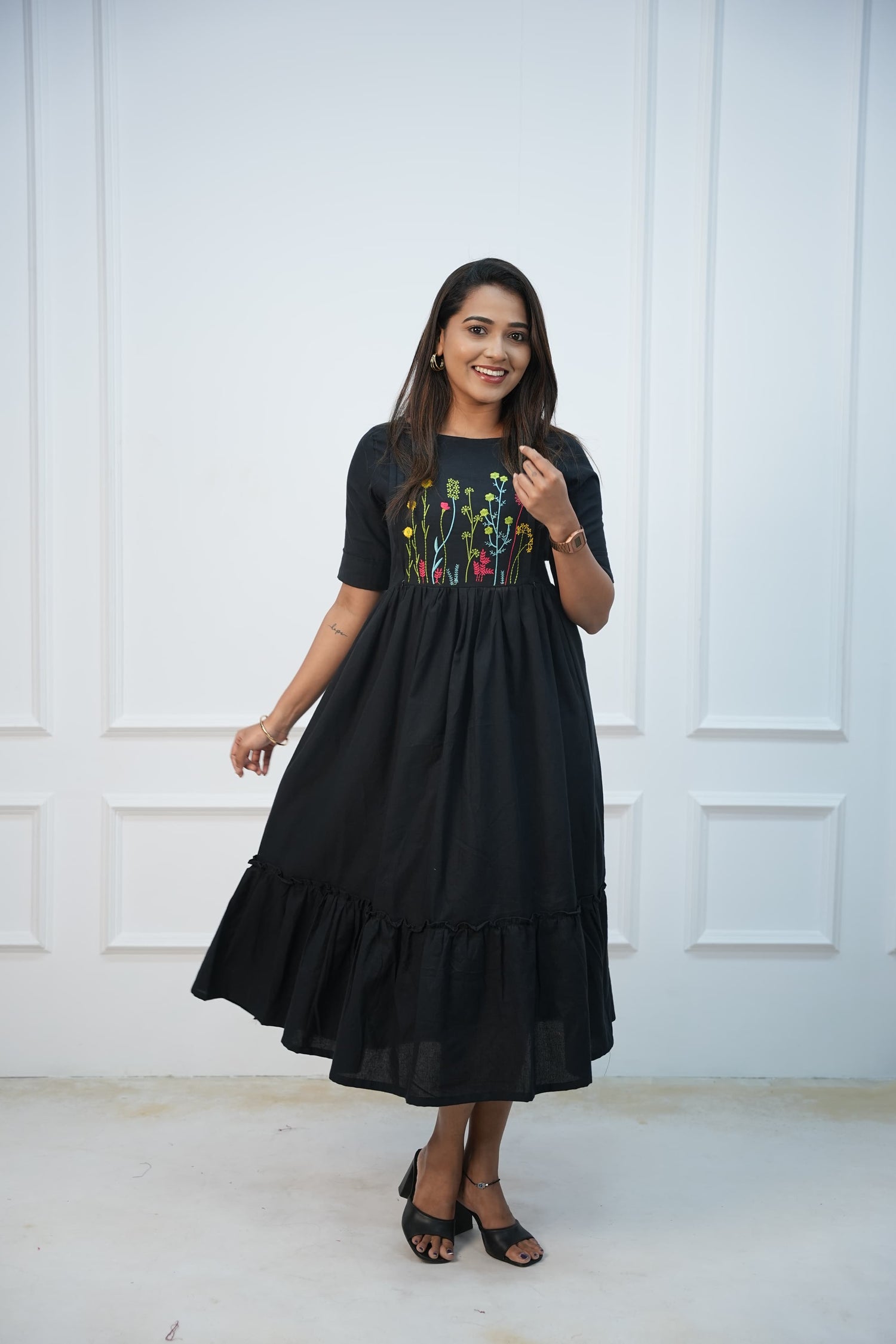 Nightbloom Maternity Feeding Frock