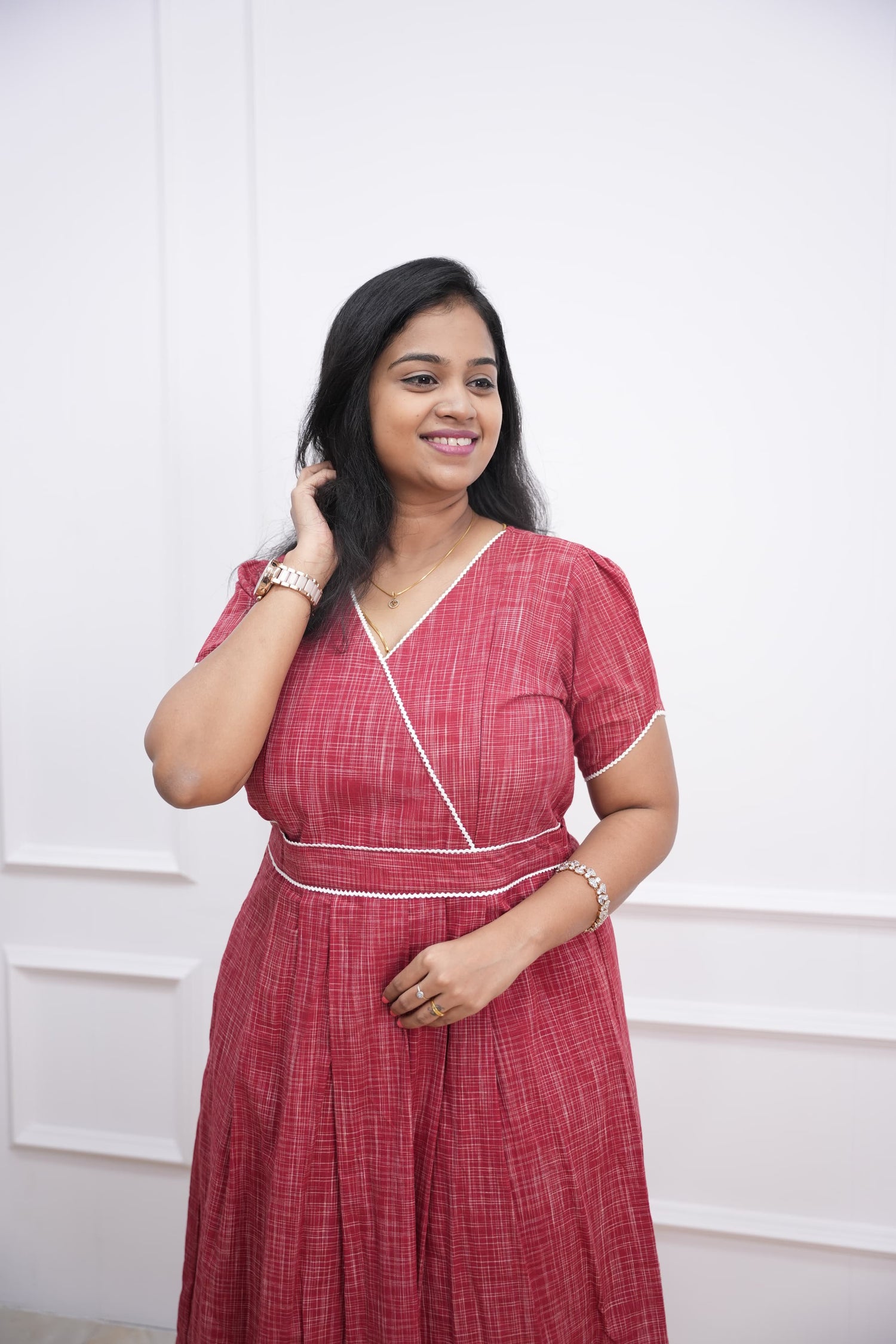 Saffron Soul Maternity Feeding Dress