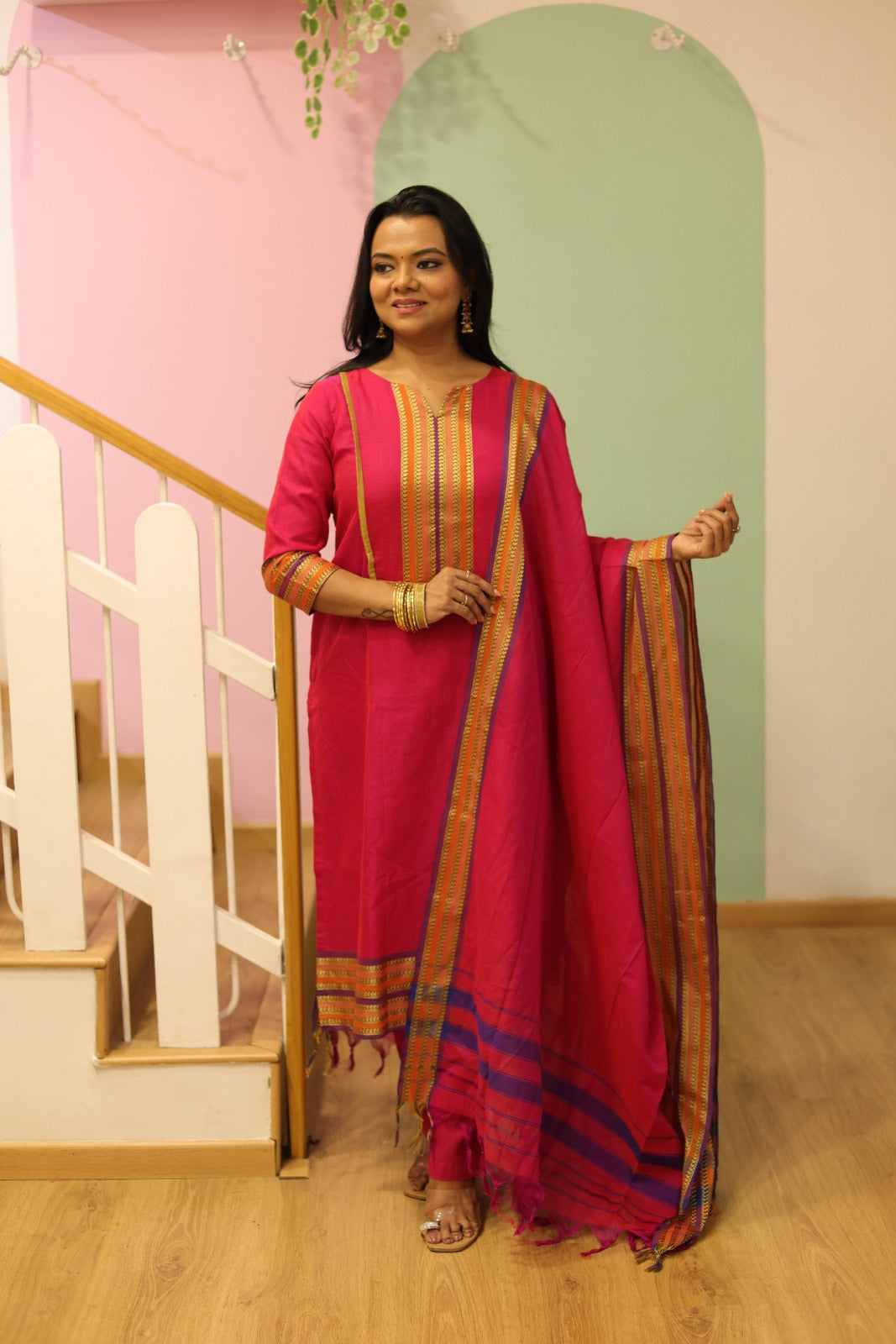 Vetri Maternity Feeding salwar Set