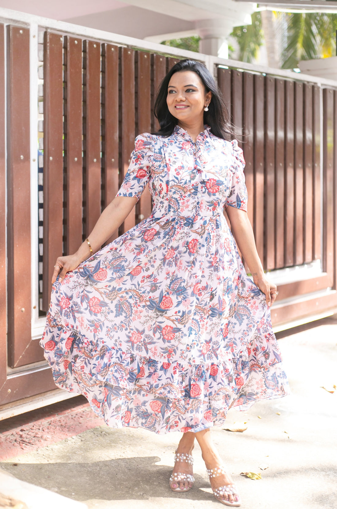 English Garden Maternity Feeding Dress