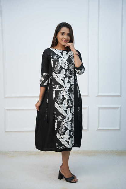 White Bloom Feeding Dress