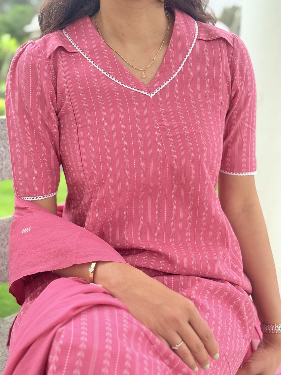 Paint me pink Maternity Feeding Salwar Set