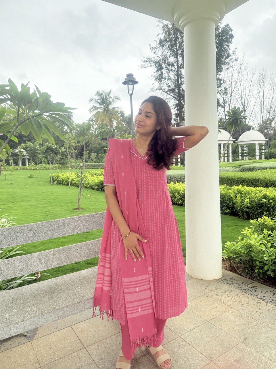 Paint me pink Maternity Feeding Salwar Set