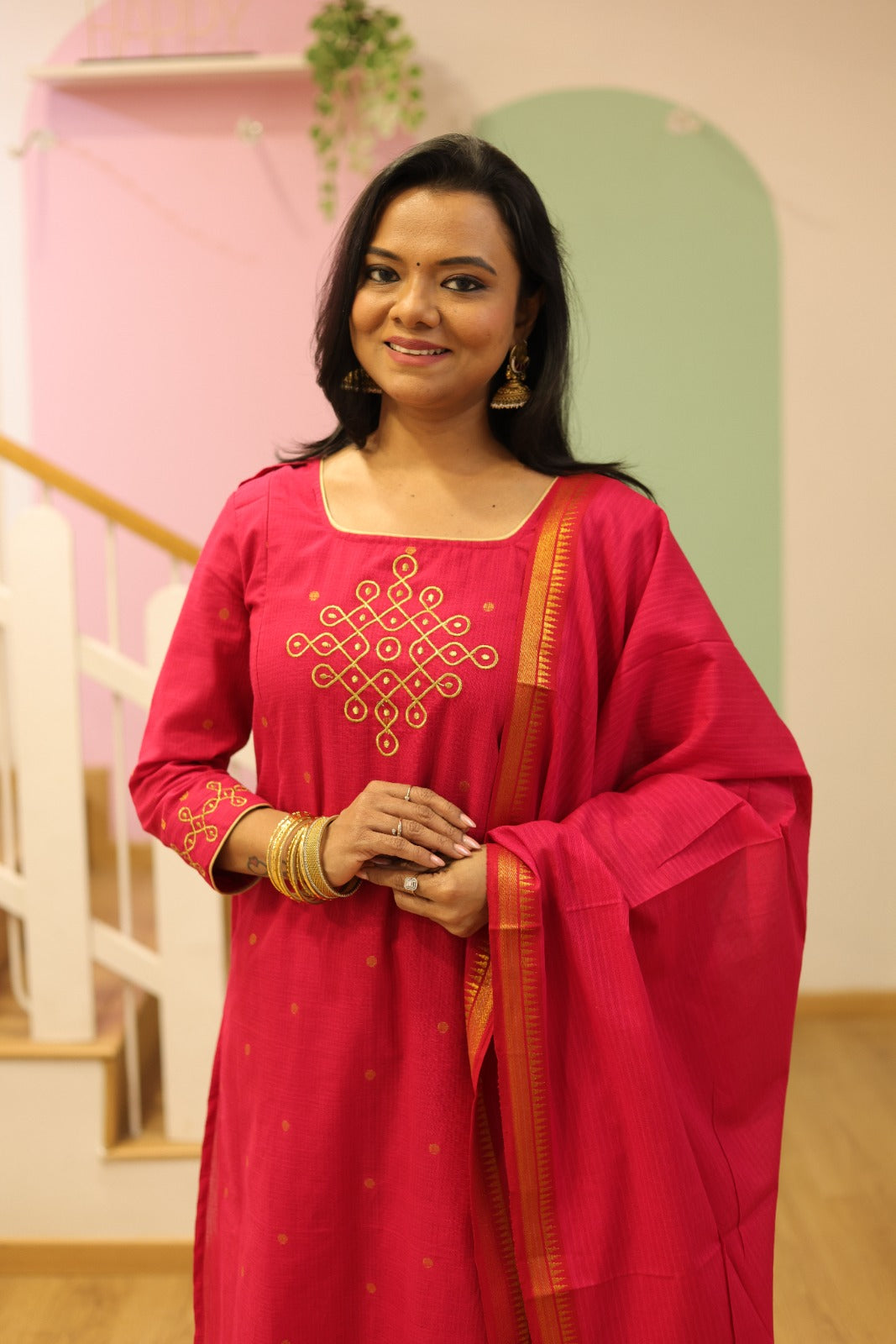 Anbhu Maternity Feeding Salwar Set