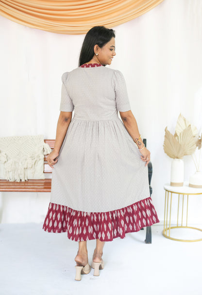 Grey Matter Maternity Feeding Dress