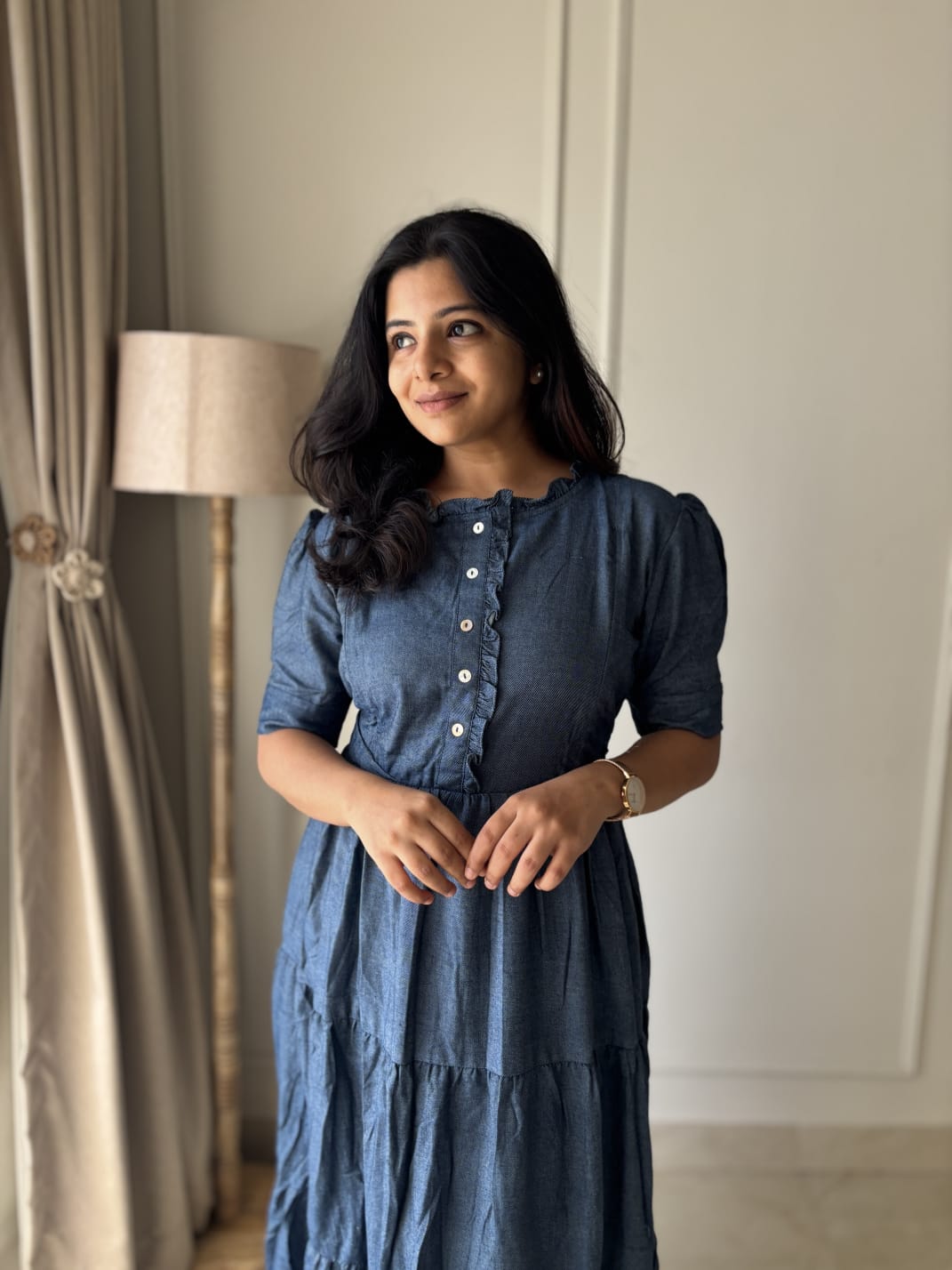 Its Not Denim Maternity Feeding Dress