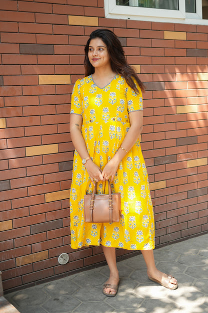 Honey Dew Maternity Feeding Dress