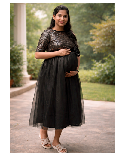 Jus Shine Maternity Feeding Dress