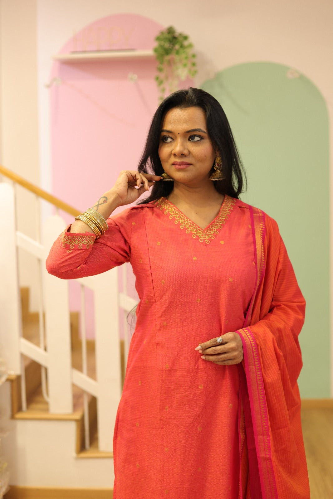 Pugazh Maternity Feeding Salwar Set