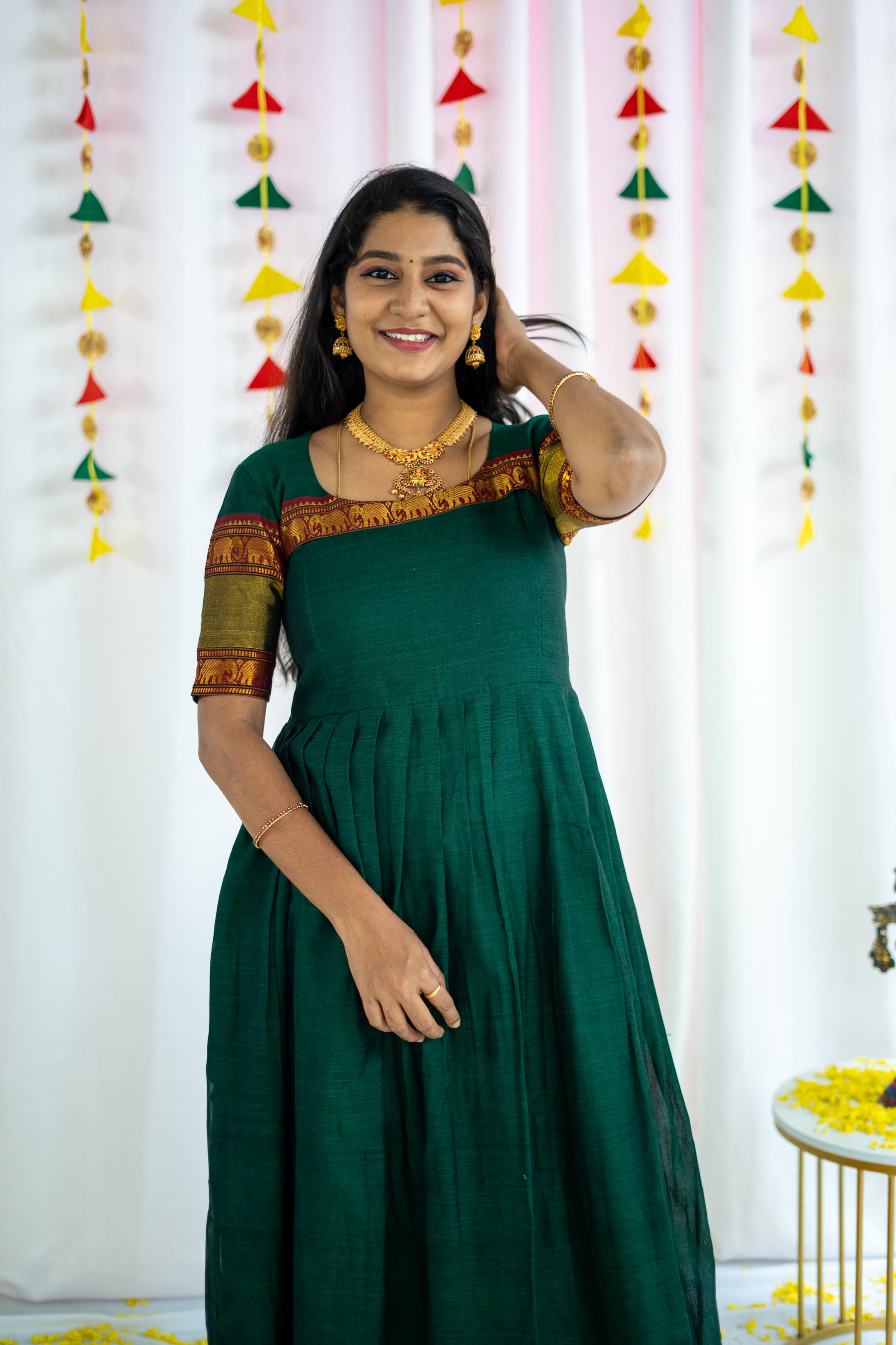 Thanga vayal Maternity Feeding Maxi Dress