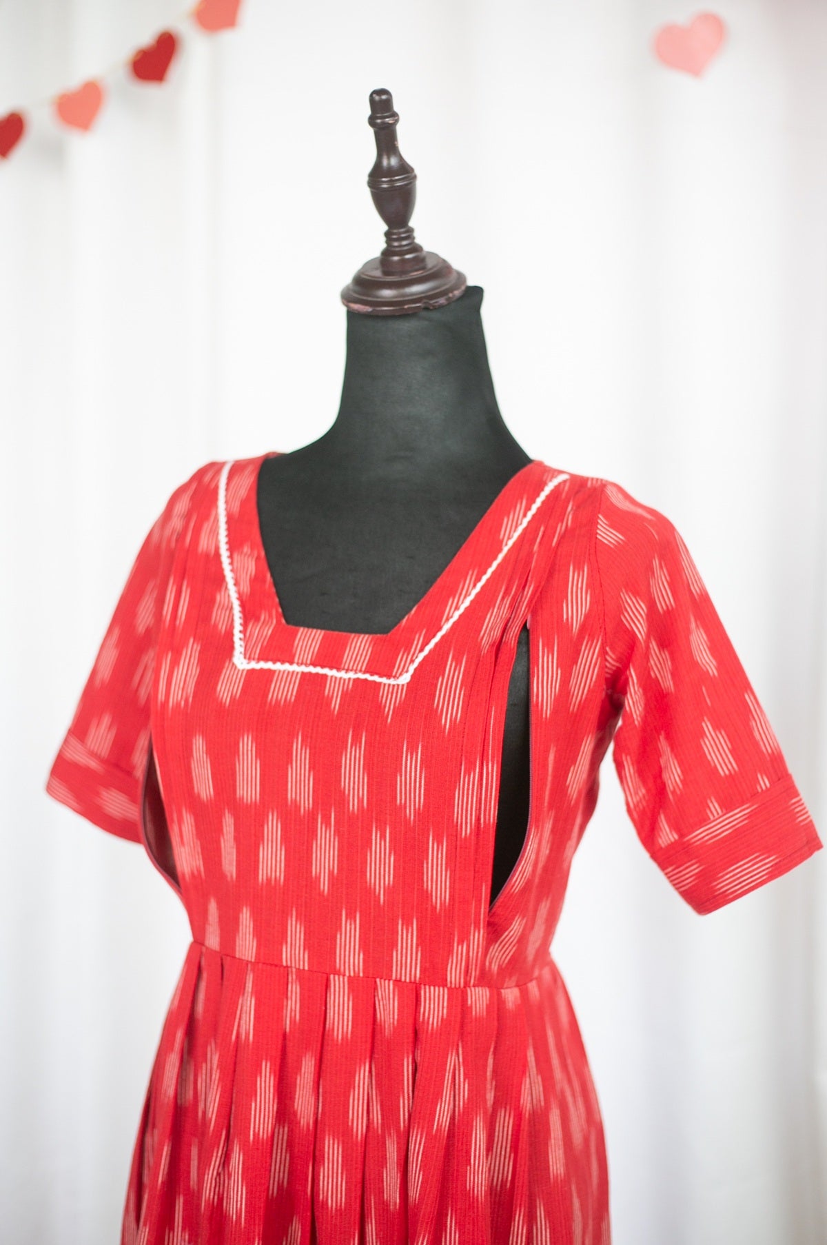 Love Frequency Maternity Feeding Dress