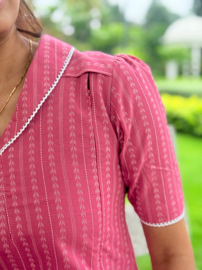 Paint me pink Maternity Feeding Salwar Set