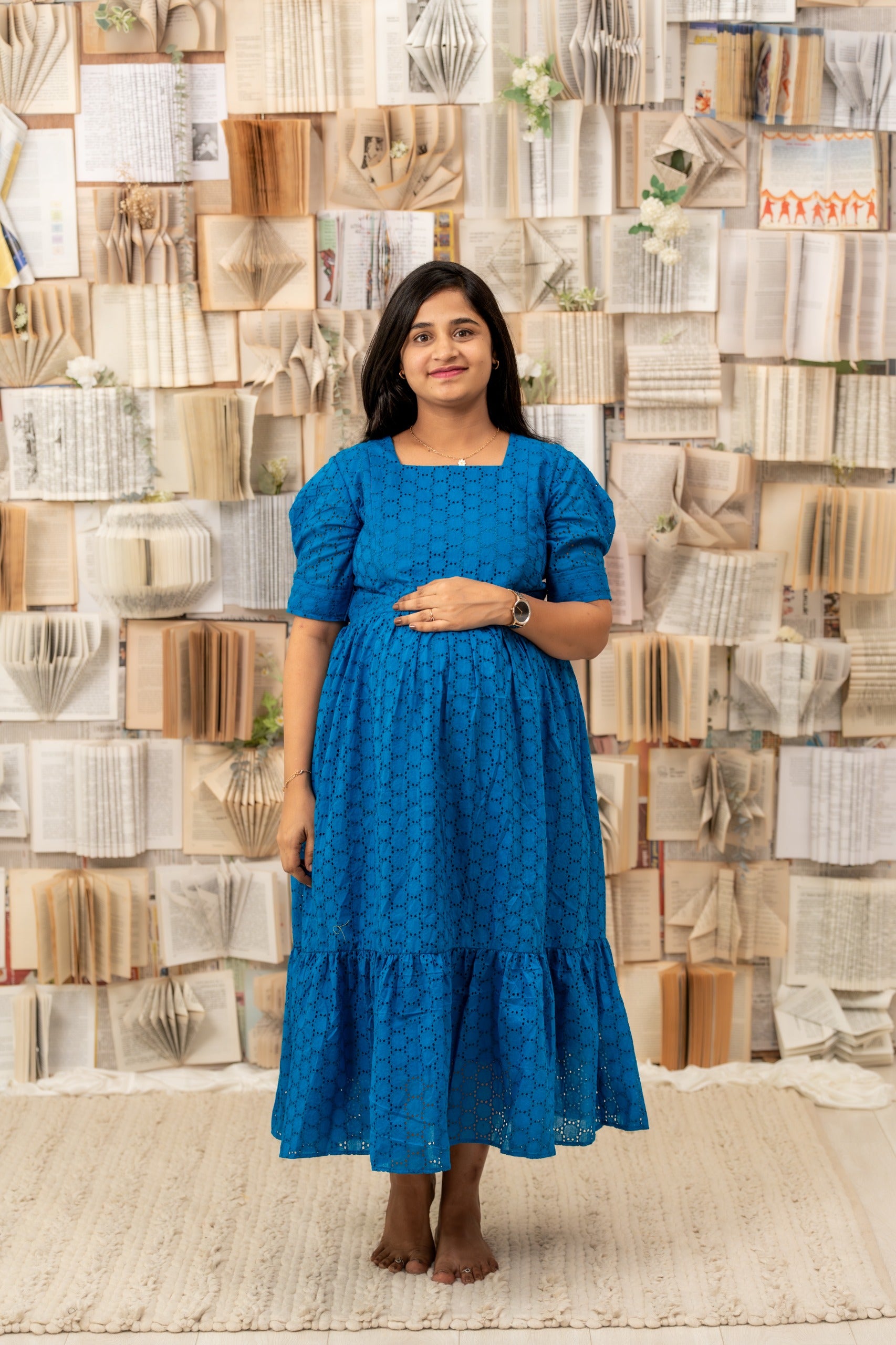 Skyhigh Maternity Feeding Dress