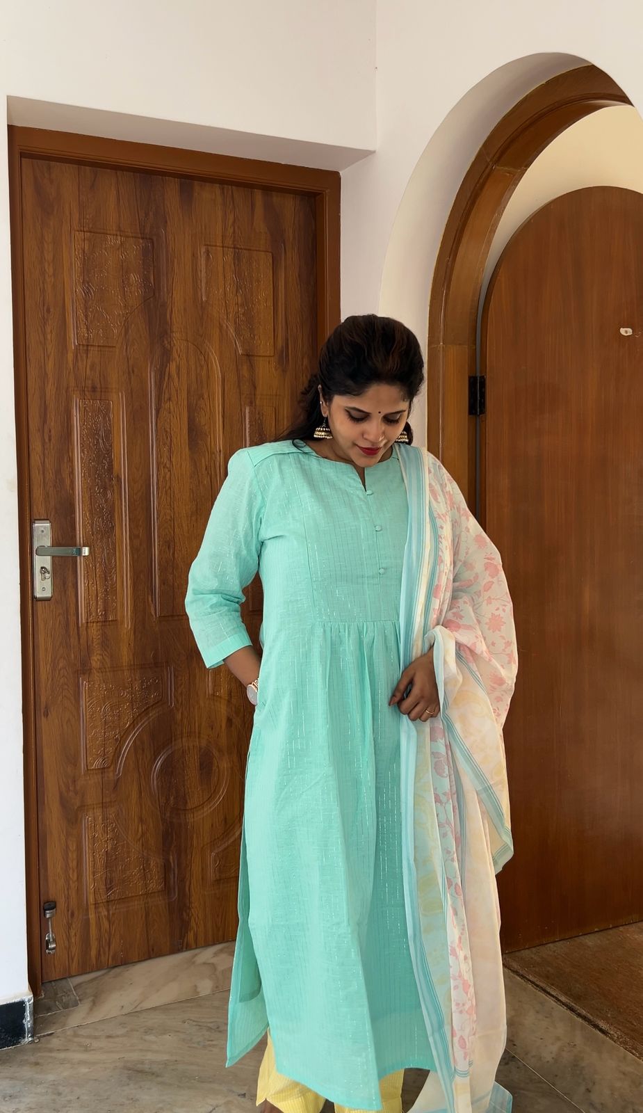 Summer Cooler Feeding Salwar Kameez