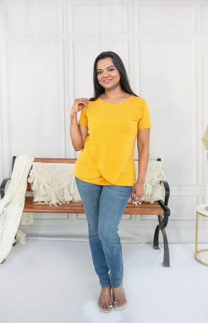 Sunshine Dots zipless Feeding T-Shirt