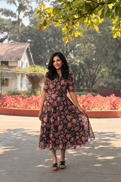 Bloomingly Yours Maternity Feeding Dress