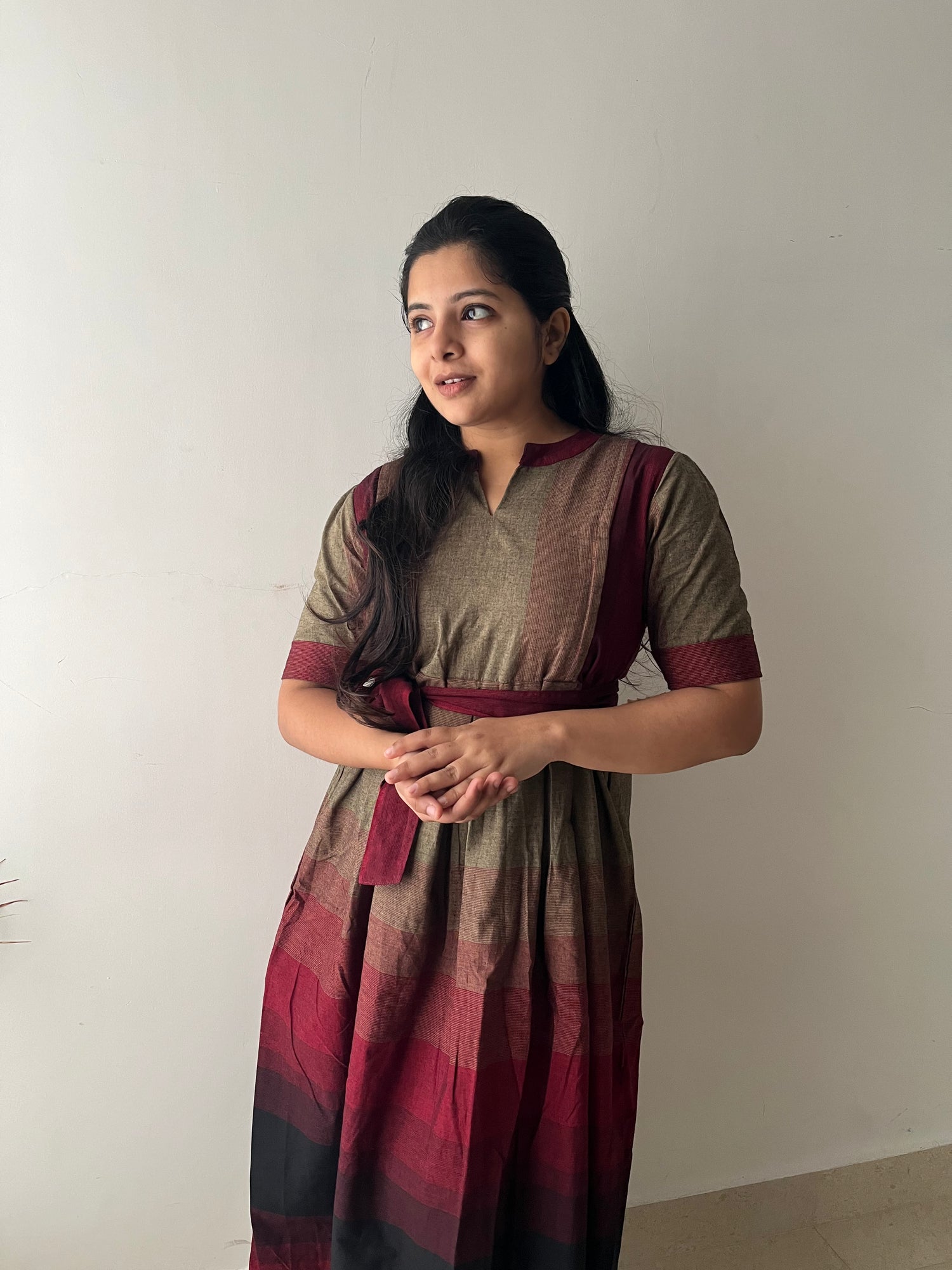 Mulberry Maternity Feeding Dress