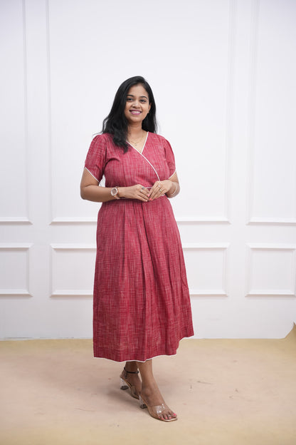 Saffron Soul Maternity Feeding Dress