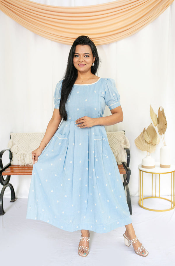 Beautiful Maternity Feeding Frock