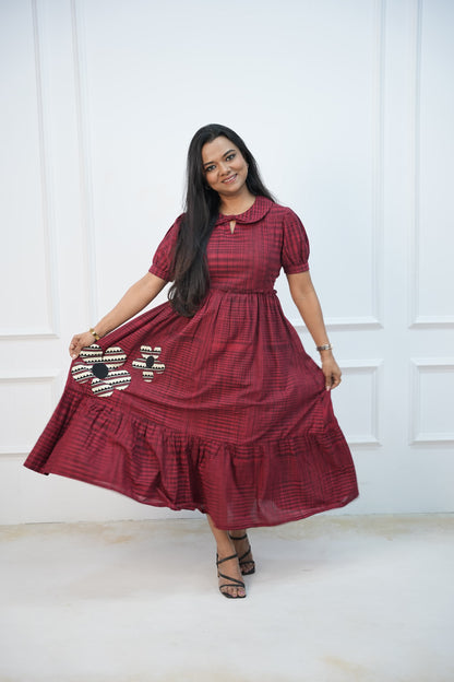 Daisiness Maternity Feeding Frock