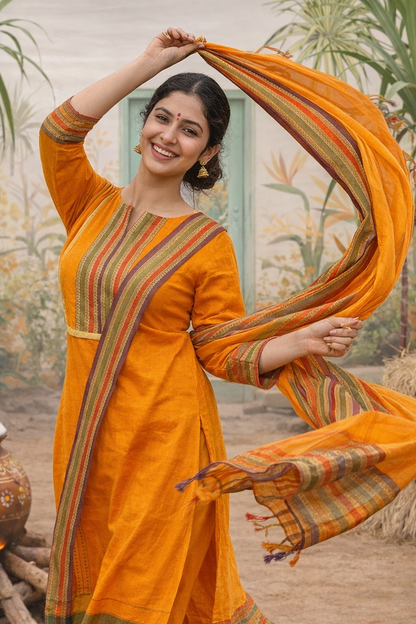 Selvam Maternity Feeding salwar Set