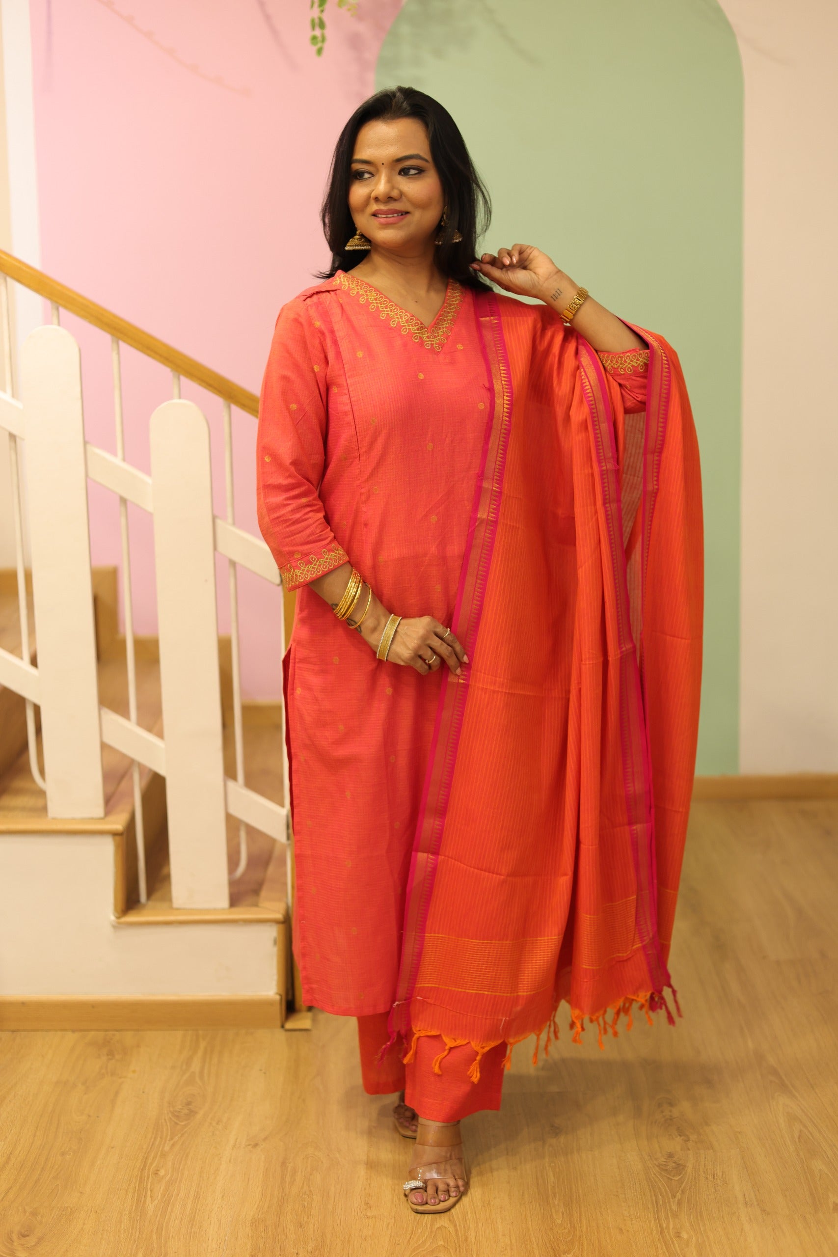 Pugazh Maternity Feeding Salwar Set