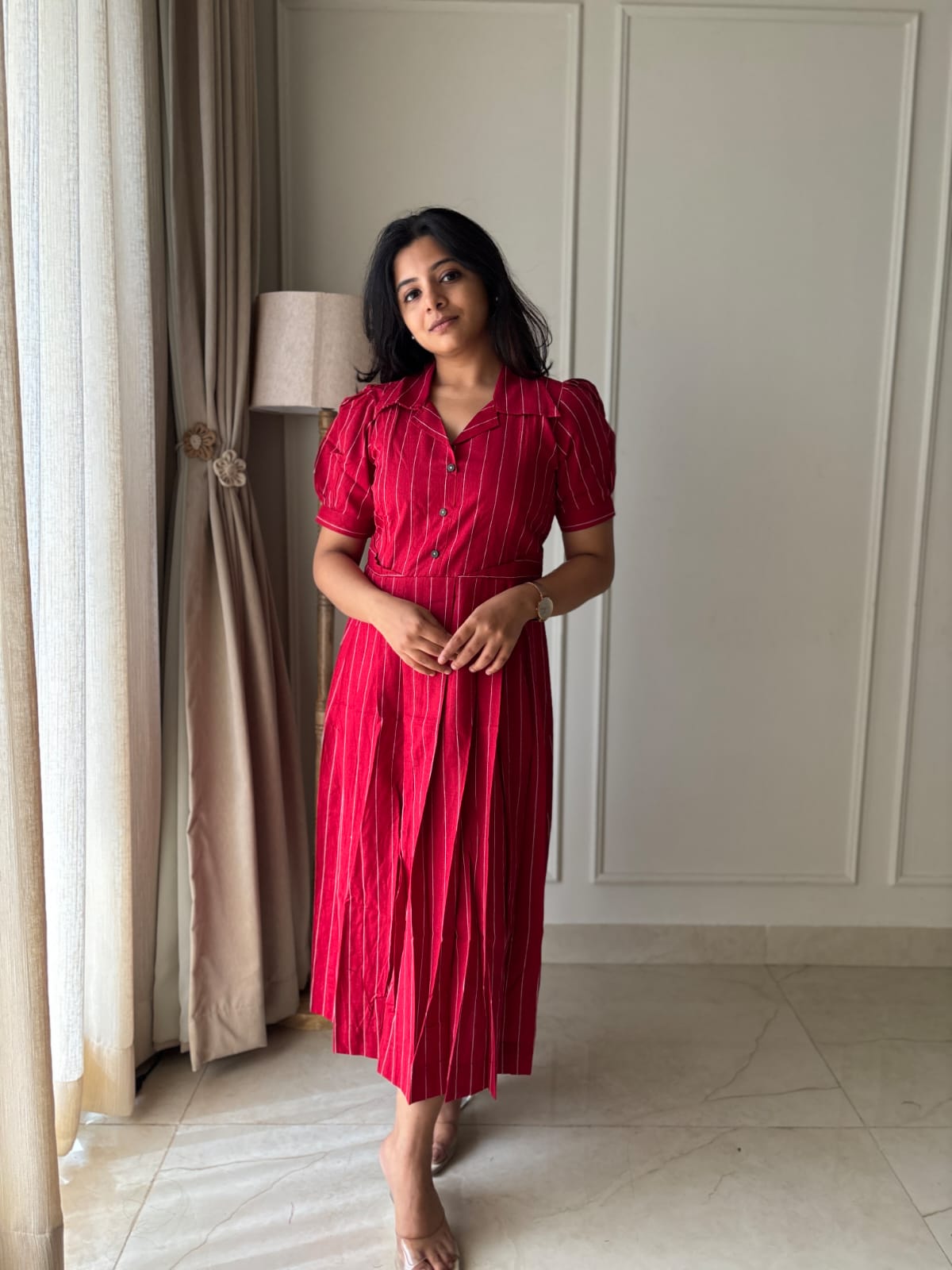 Cherry Maternity Feeding Dress