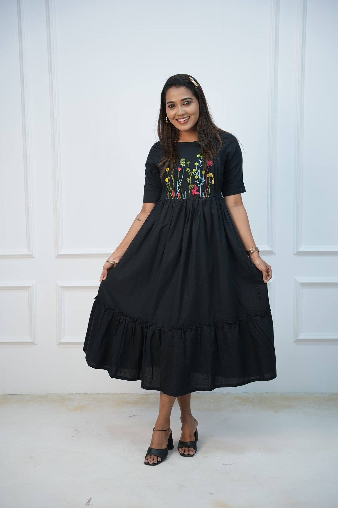 Nightbloom Maternity Feeding Frock