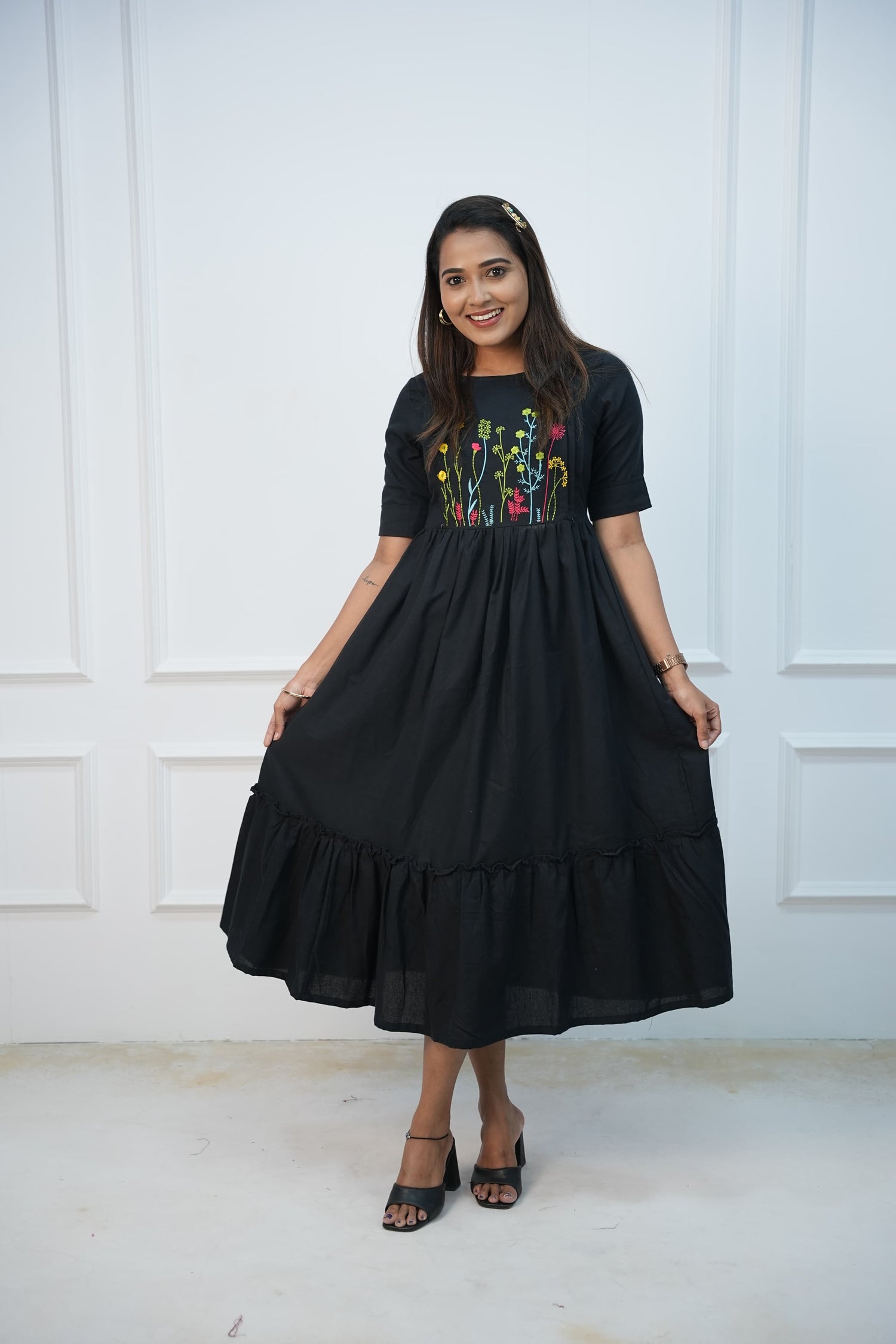 Nightbloom Maternity Feeding Frock