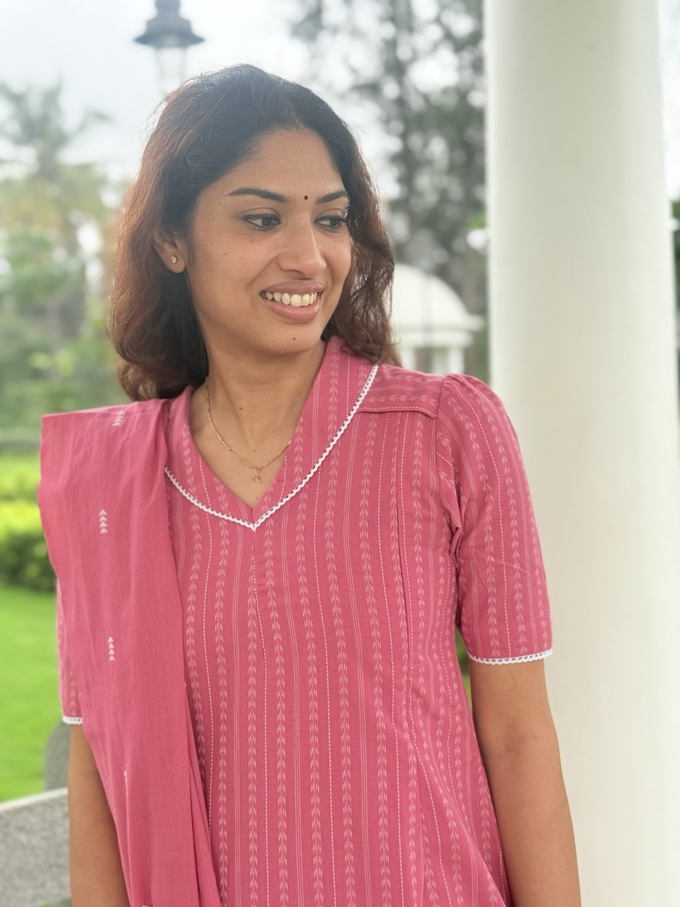 Paint me pink Maternity Feeding Salwar Set