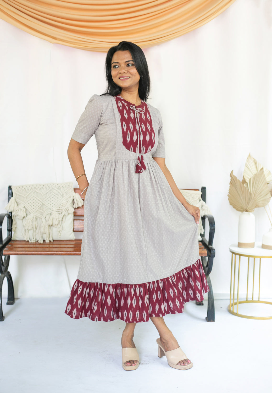 Grey Matter Maternity Feeding Dress