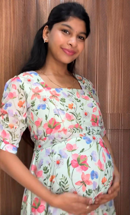 Florentina Maternity Feeding Dress