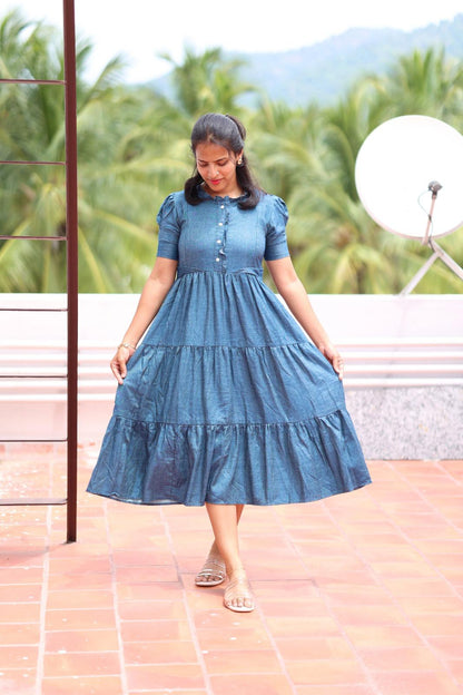 Its Not Denim Maternity Feeding Dress