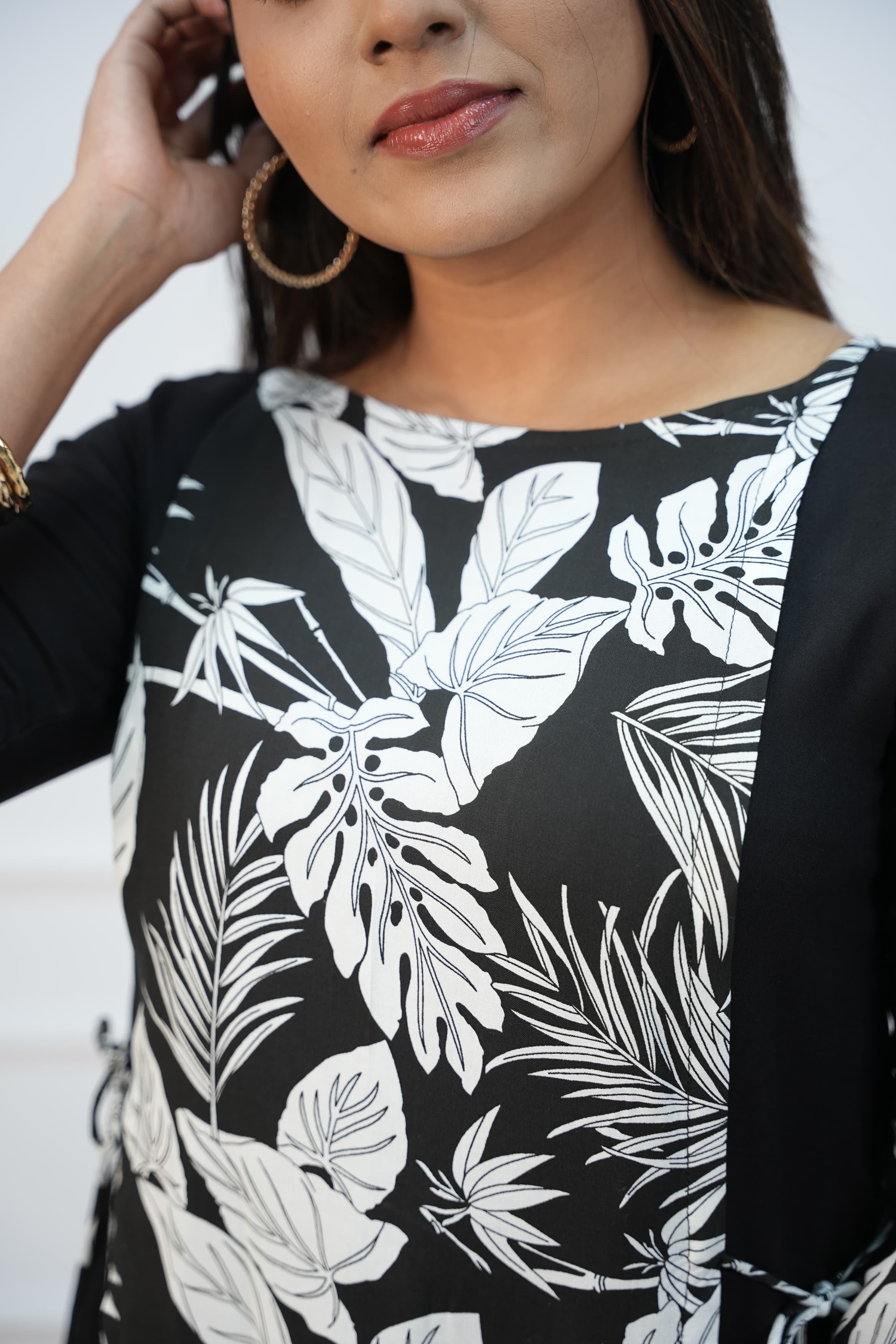 White Bloom Feeding Dress