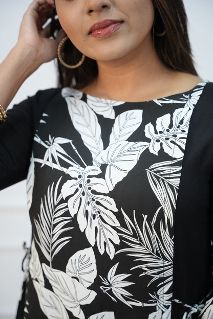 White Bloom Feeding Dress