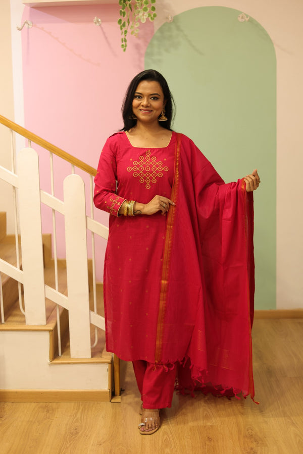 Anbhu Maternity Feeding Salwar Set