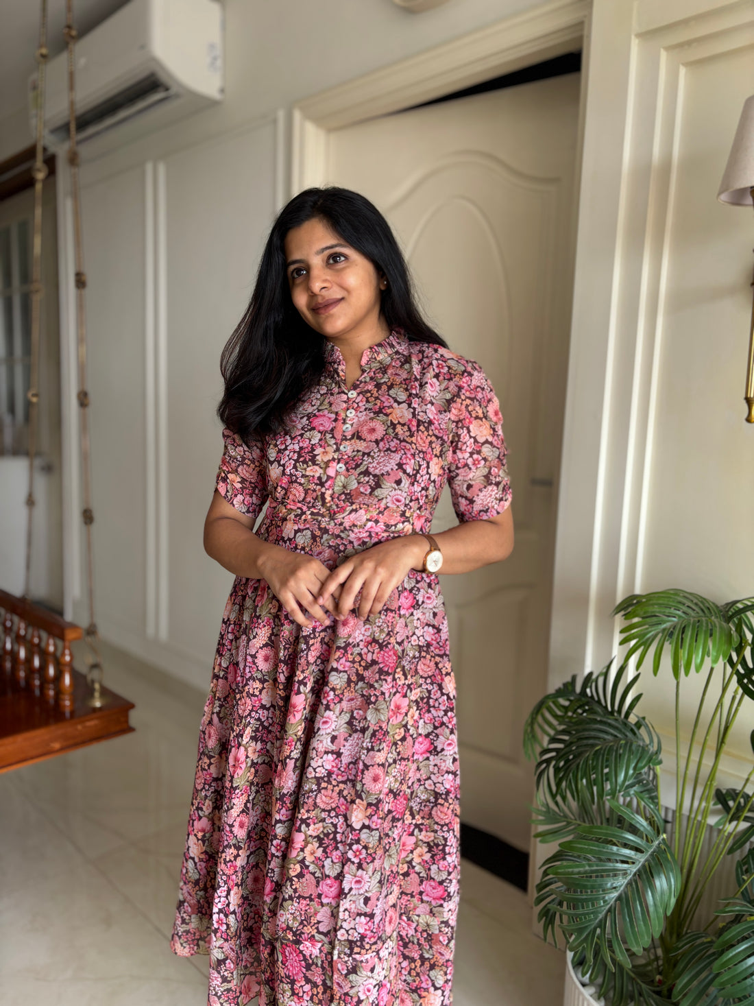Lovita maternity feeding dress