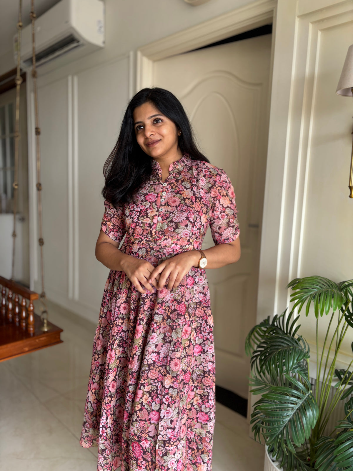 Lovita maternity feeding dress