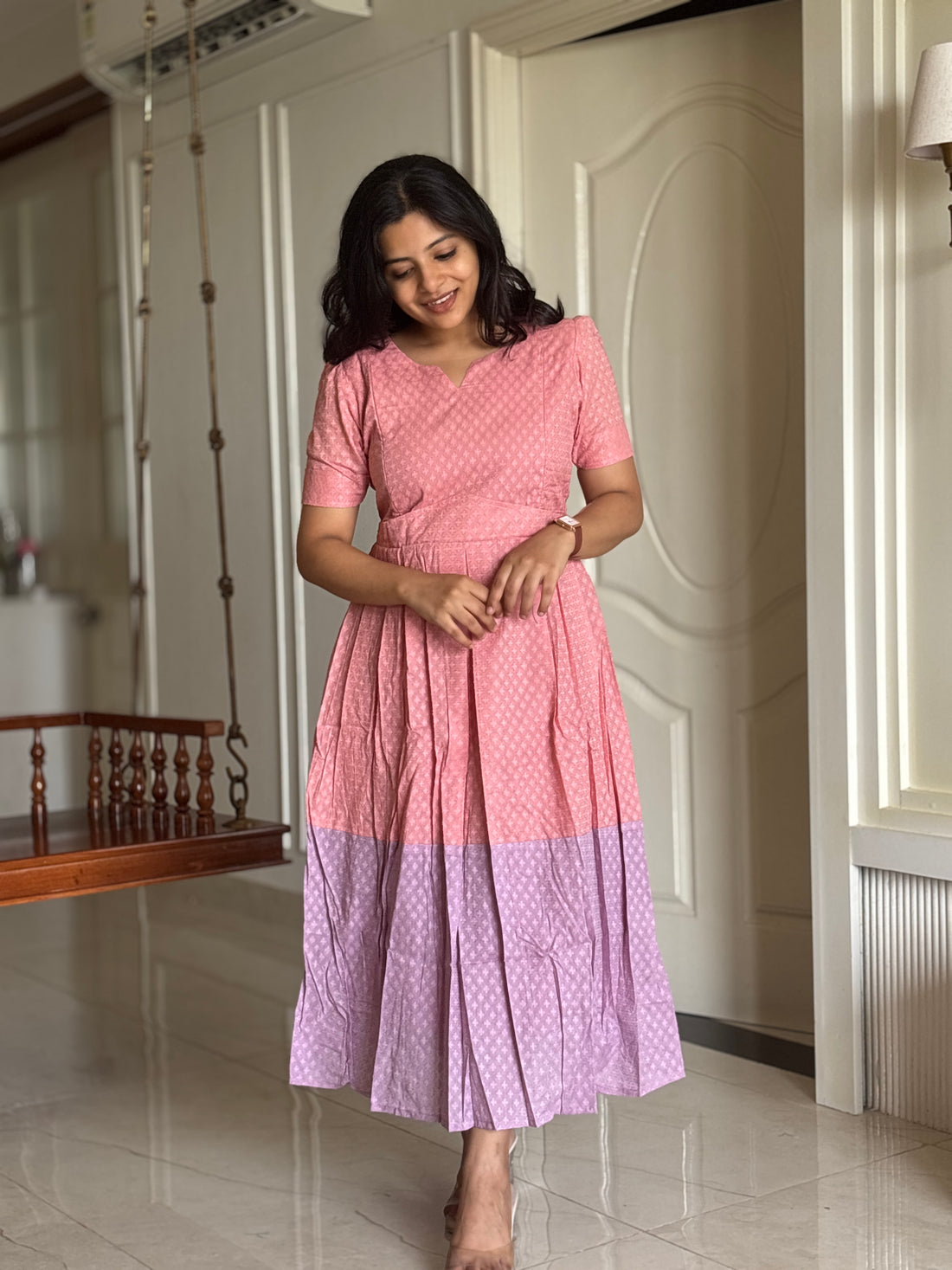 Sun kissed Maternity Feeding Dress