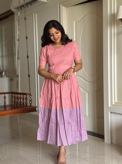 Sun kissed Maternity Feeding Dress