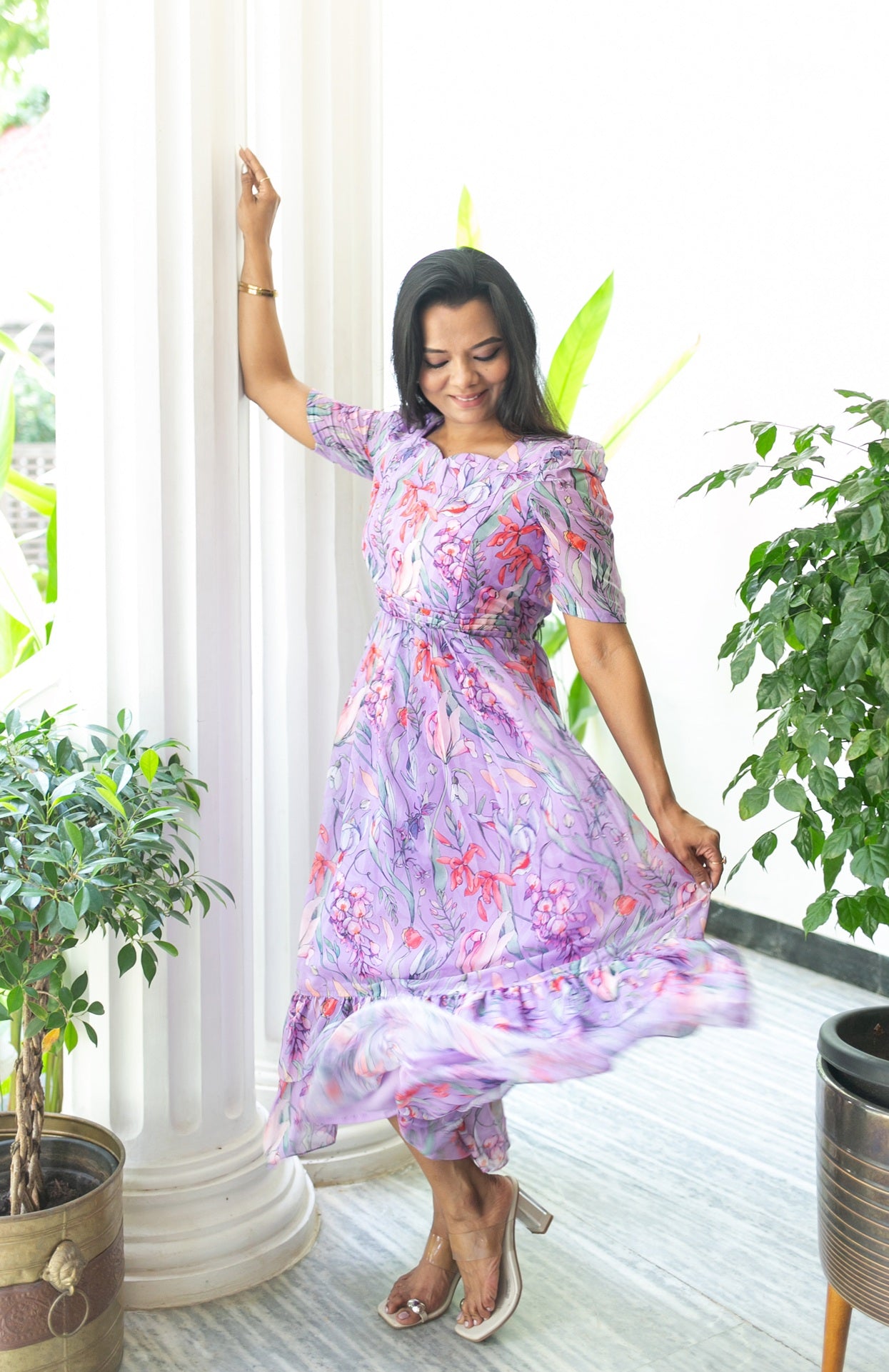 Garden Of Calm Maternity Feeding Dress