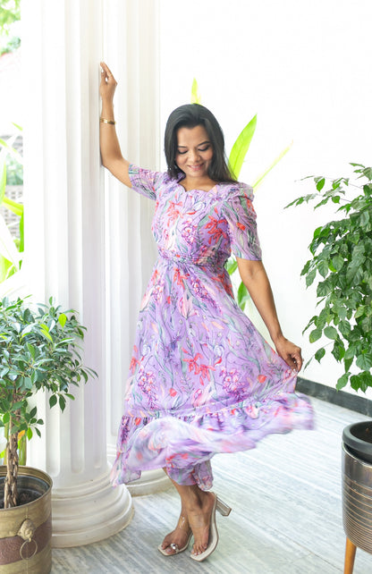 Garden Of Calm Maternity Feeding Dress