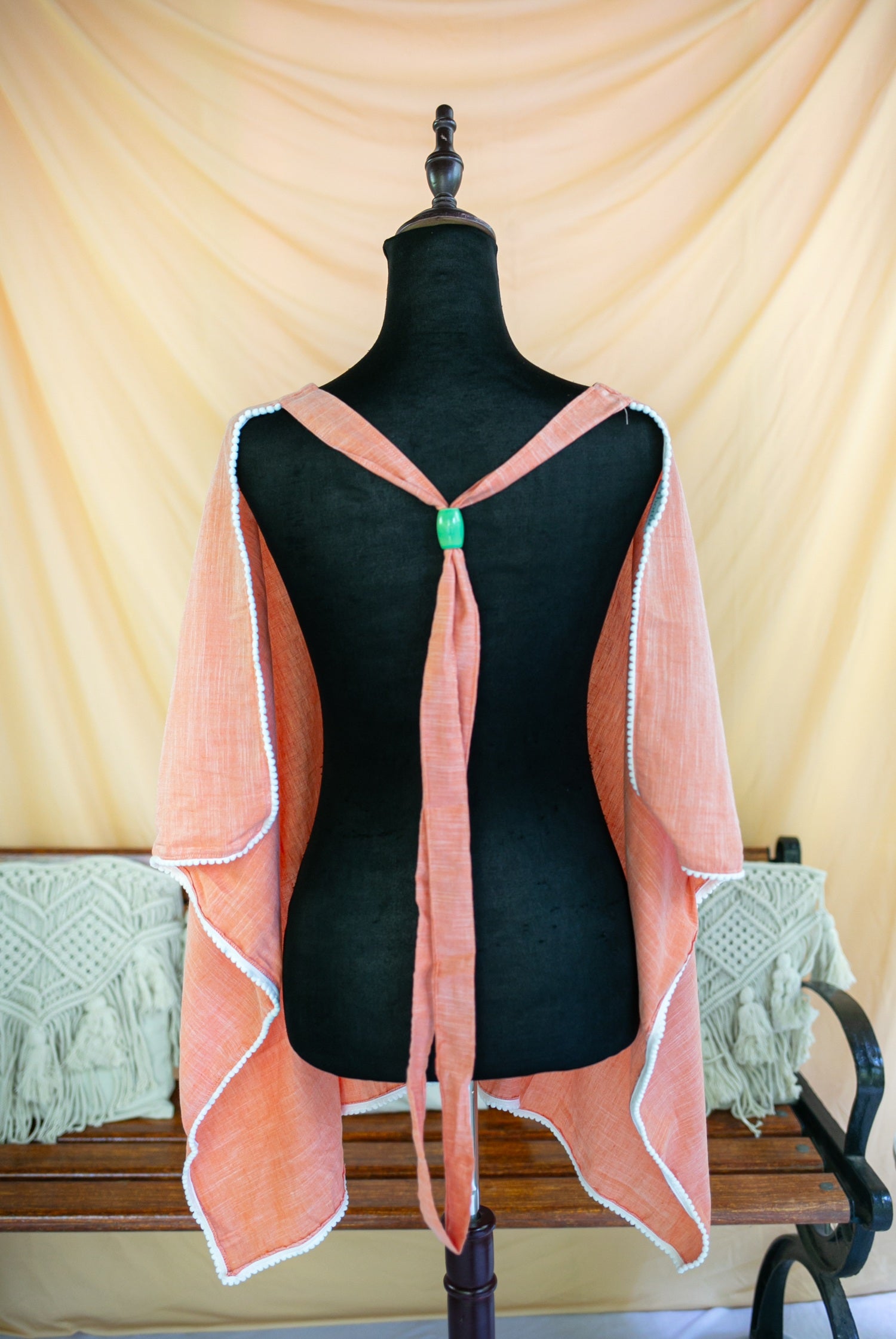 Pure peach Feeding Apron