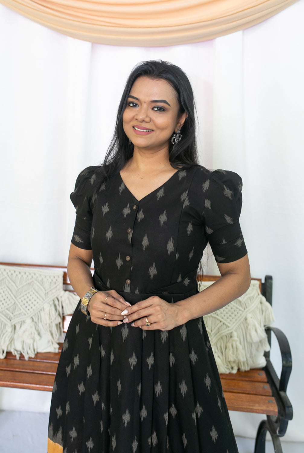 Cinnamon Maternity Feeding Frock
