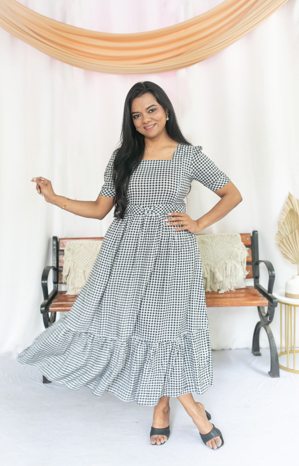 Check on me Maternity Feeding Dress
