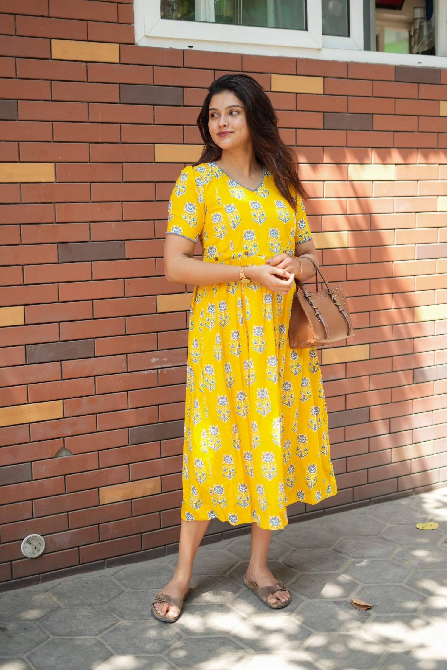 Honey Dew Maternity Feeding Dress