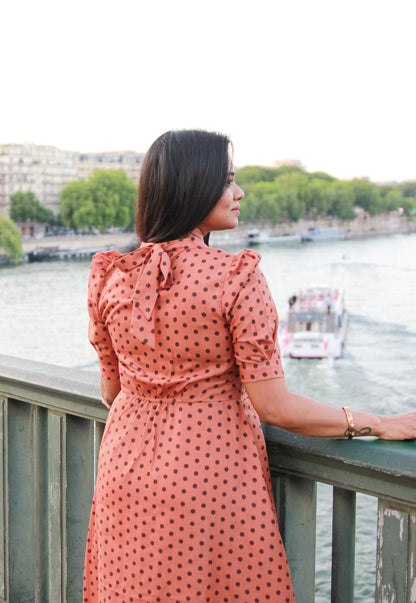 My Chocolate Latte Maternity Feeding Dress