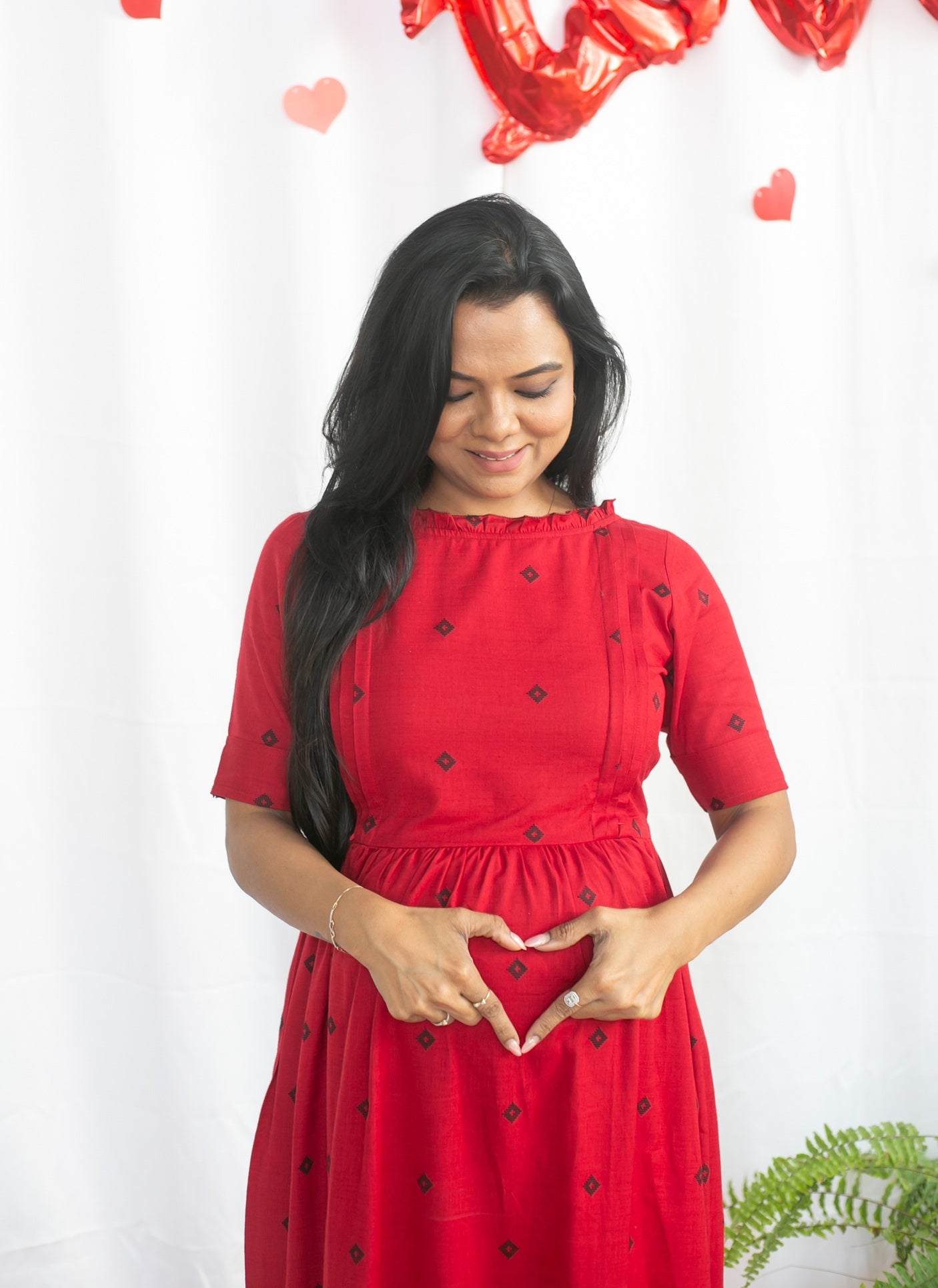 Love Square Maternity Feeding Dress