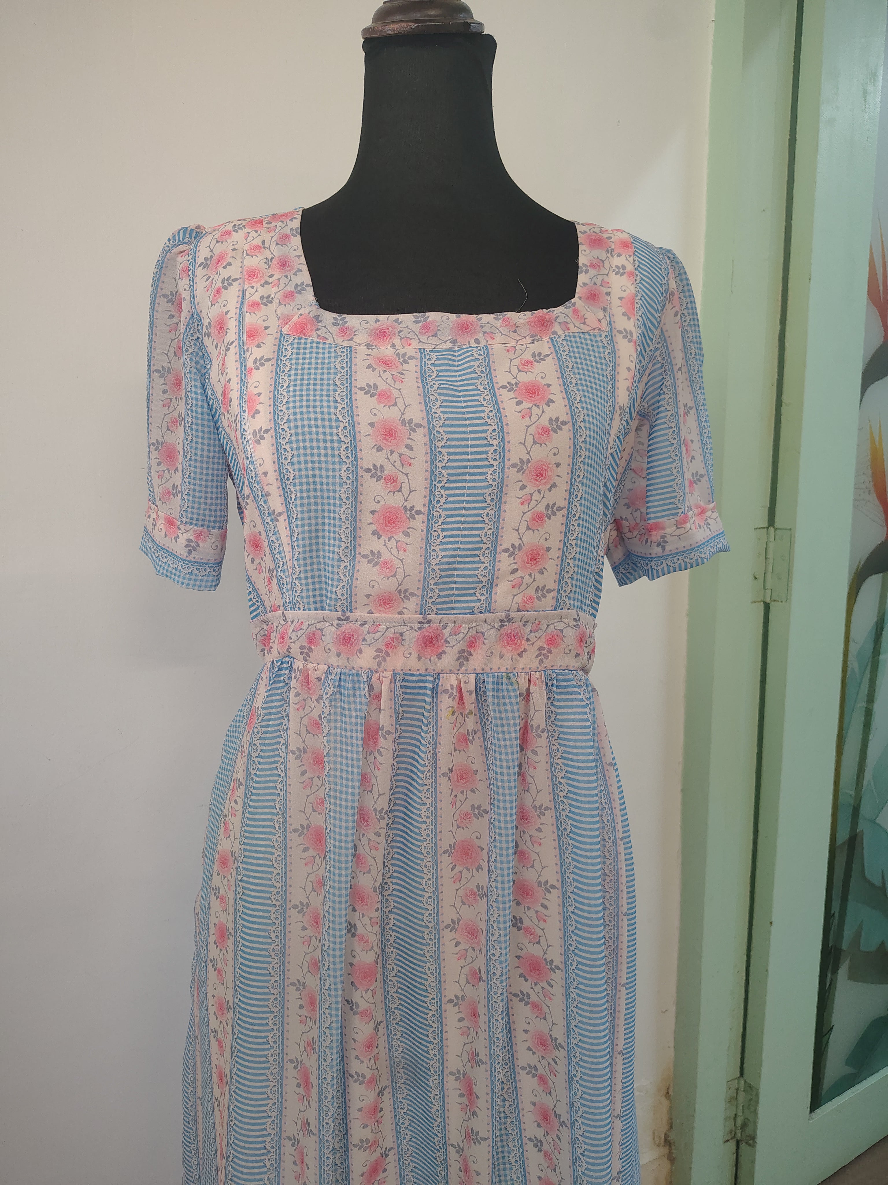 British Rose Maternity Feeding Dress